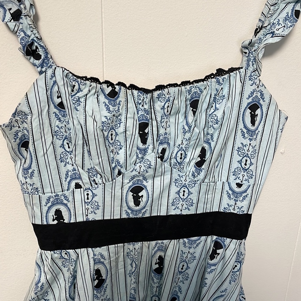 Disney Alice in Wonderland Cosplay Mini Dress Size Small - Picture 9 of 12